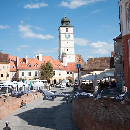 Ferienwohnung Garsoniera Alegna Hermannstadt Exterior foto
